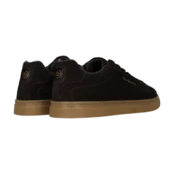 Leder Sneaker schwarz