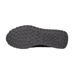 Leder Sneaker schwarz