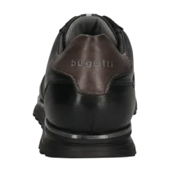 Leder Sneaker schwarz