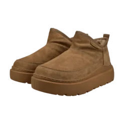 Leder Stiefel braun
