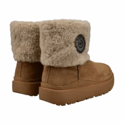 Leder Stiefel braun