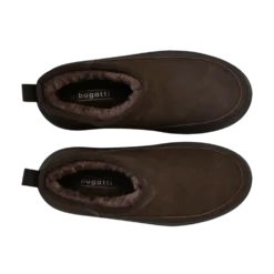 Leder Stiefel dunkelbraun
