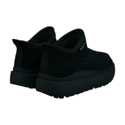 Leder Stiefel schwarz