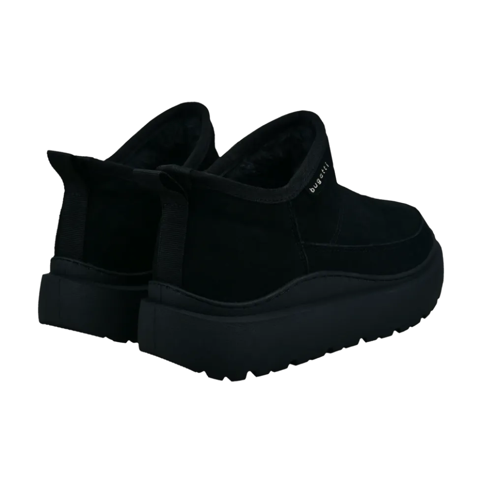 Leder Stiefel schwarz