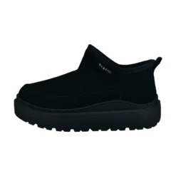 Leder Stiefel schwarz
