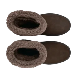 Leder Stiefel schwarz