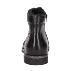 Leder Stiefel schwarz
