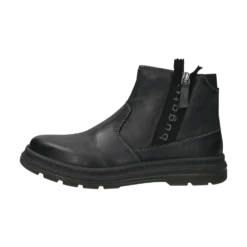 Leder Stiefel schwarz
