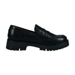 Loafers reptile print