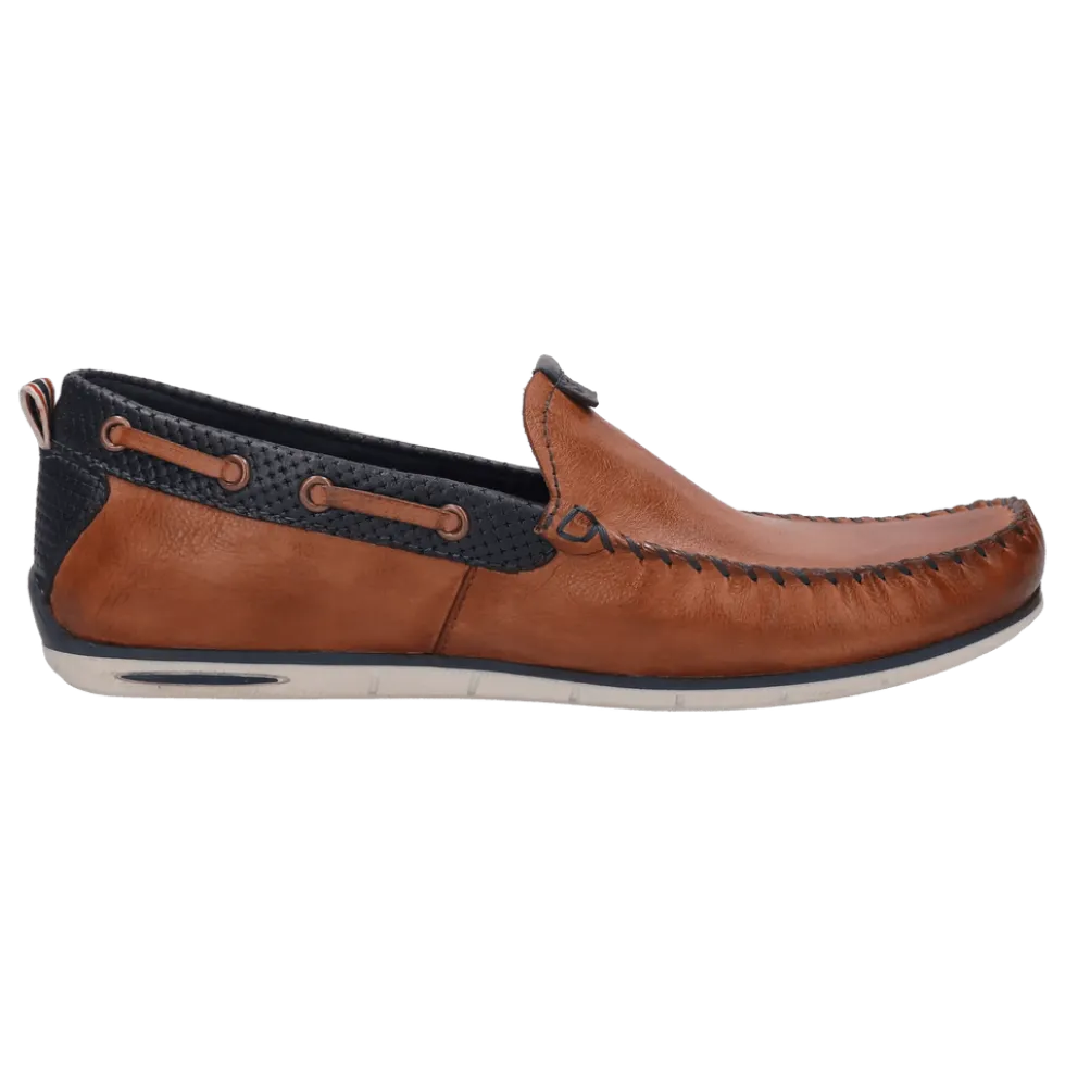 Mokassin cognac