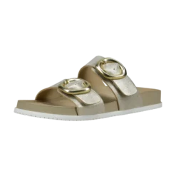 Pantoletten beige