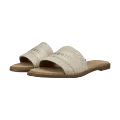 Pantoletten beige