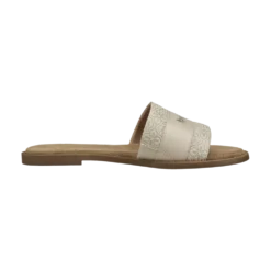 Pantoletten beige