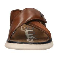Pantoletten cognac