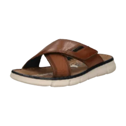 Pantoletten cognac