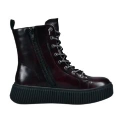 Schnürstiefel bordeaux