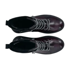 Schnürstiefel bordeaux