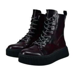 Schnürstiefel bordeaux