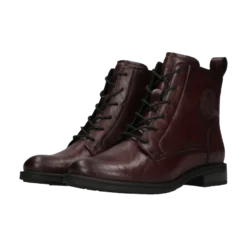 Schnürstiefel bordo