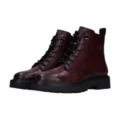 Schnürstiefel bordo