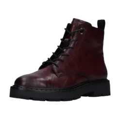 Schnürstiefel bordo