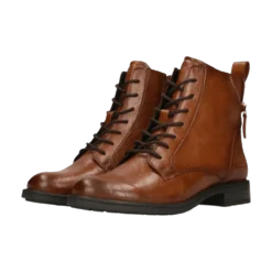 Schnürstiefel cognac