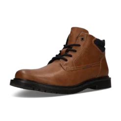 Schnürstiefel cognac