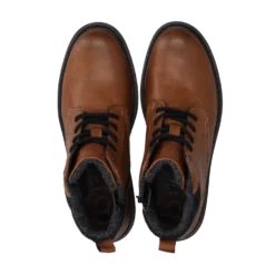 Schnürstiefel cognac