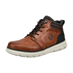 Schnürstiefel cognac