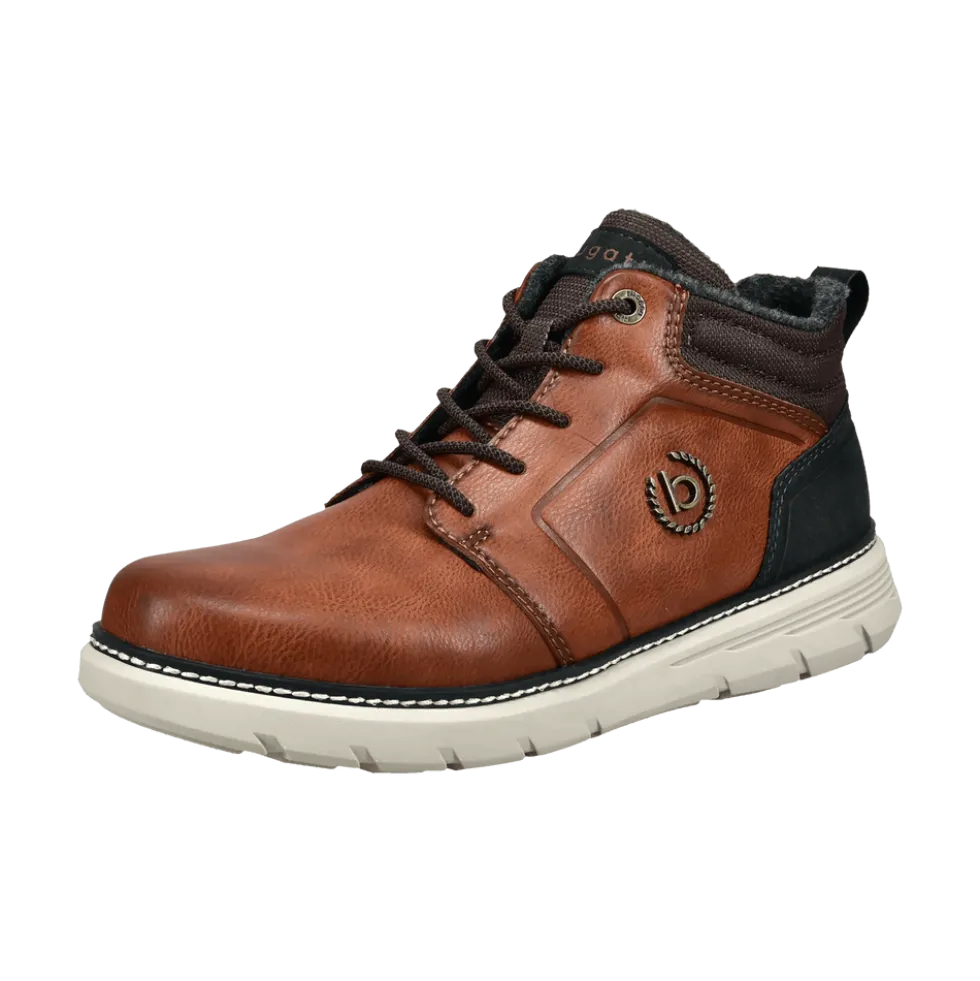 Schnürstiefel cognac