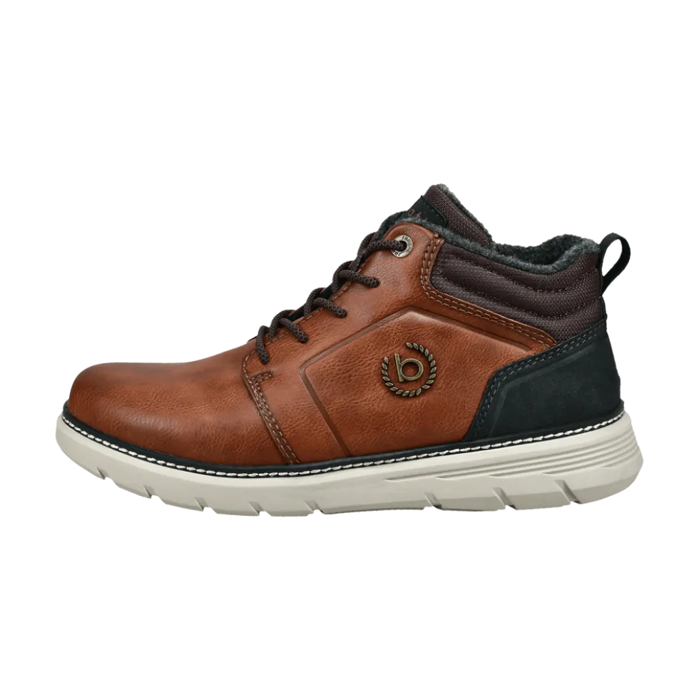 Schnürstiefel cognac