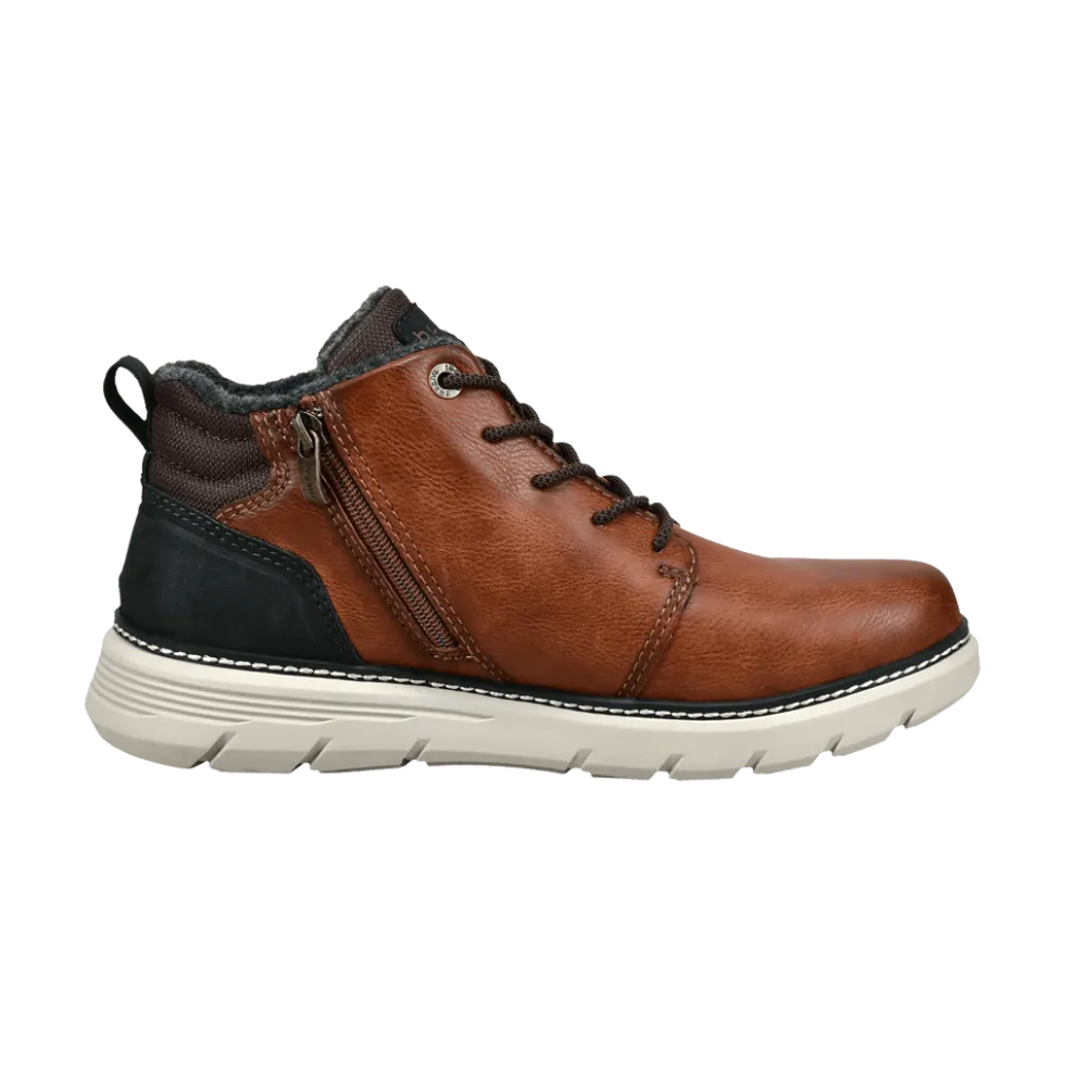 Schnürstiefel cognac