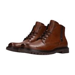 Schnürstiefel cognac