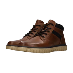 Schnürstiefel cognac