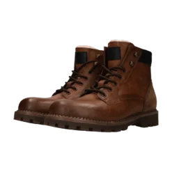 Schnürstiefel cognac