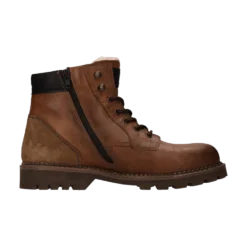 Schnürstiefel cognac