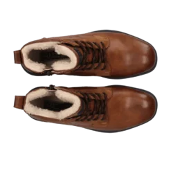 Schnürstiefel cognac