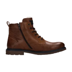 Schnürstiefel cognac