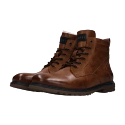 Schnürstiefel cognac
