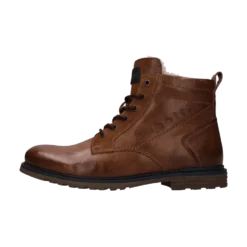 Schnürstiefel cognac