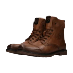 Schnürstiefel cognac