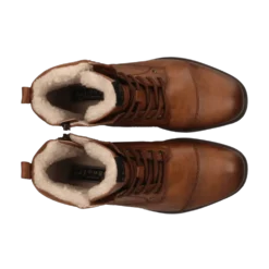 Schnürstiefel cognac