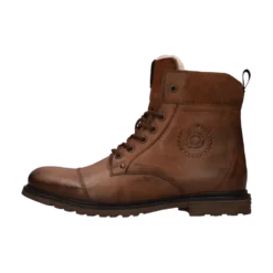 Schnürstiefel cognac