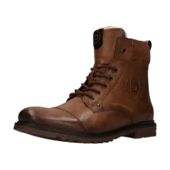 Schnürstiefel cognac