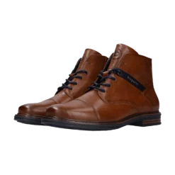 Schnürstiefel cognac