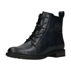 Schnürstiefel dunkelblau
