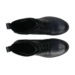 Schnürstiefel dunkelblau