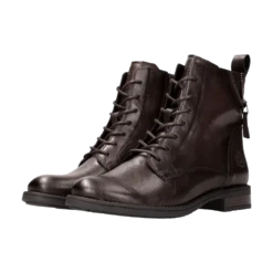 Schnürstiefel dunkelbraun