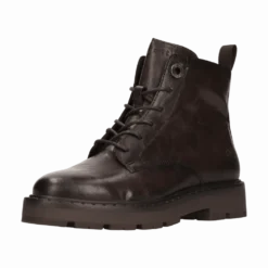 Schnürstiefel dunkelbraun