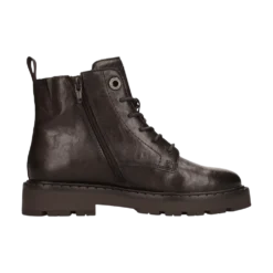Schnürstiefel dunkelbraun